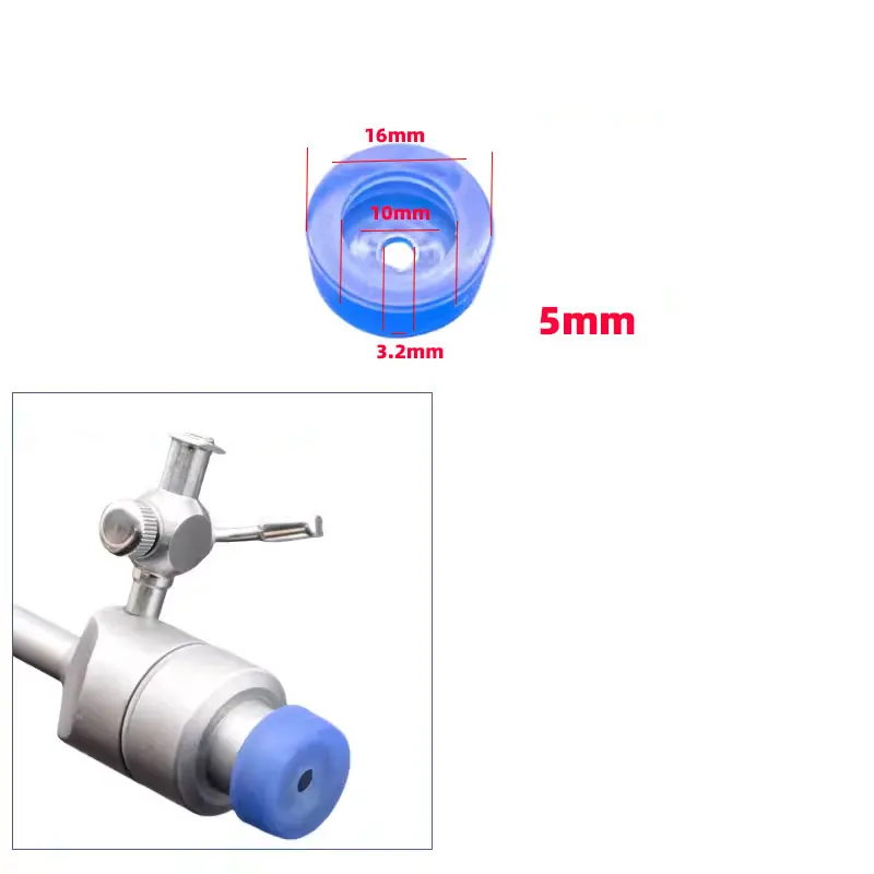 Laparoscopic puncture device Stamping sealing cap Cross cap Silicone waterproof cap I-cap Ureteroscope cap Film valve