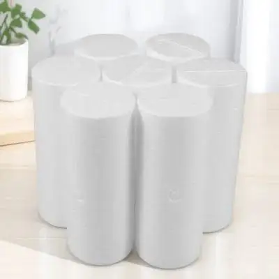 

10Pcs Christmas Foam Cylinders White 10x4cm DIY Decorations Polystyrene Foam Tubes for Crafts Holiday Projects and Modeling