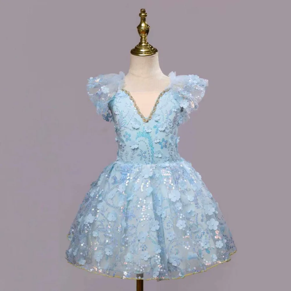 

Dance Costume Dance Wear Stage Performance Costume Kids Clothes Princess Children Clothing Ballet Tutu Leotards for Girls Dress