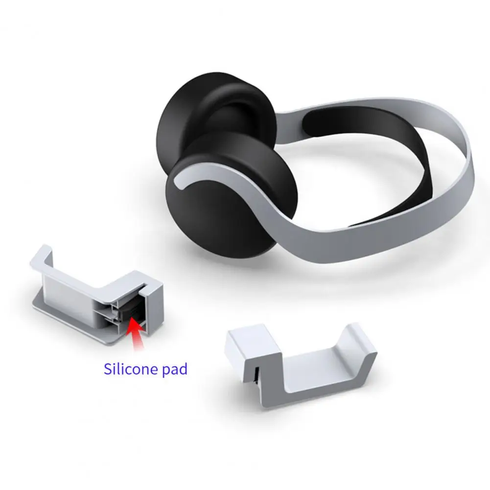 Braket penyimpanan braket pengganti tahan lama kompak untuk Ps5 ramping kompak gantungan penyimpanan Headphone sisi hemat tempat untuk Ps5