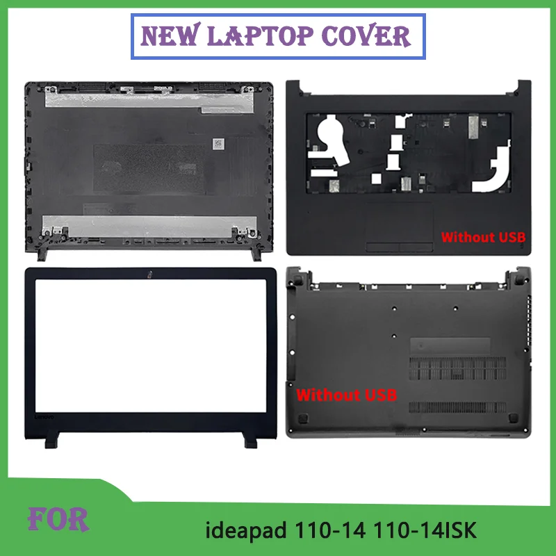 New Case For IdeaPad 110-14 110-14ISK Laptop Shell LCD Screen Top Case/Back Cover/Front Bezel/Bottom Case