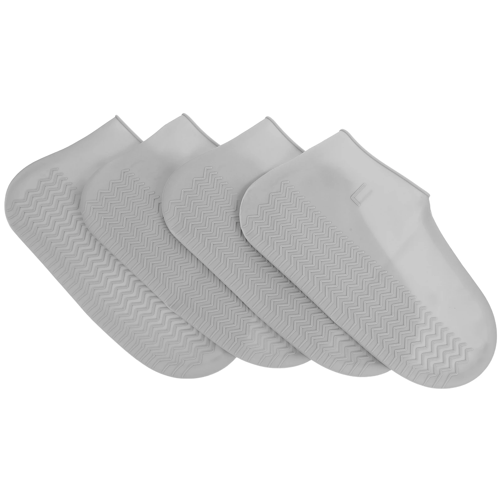 

2 пары противоскользящих чехлов для обуви от дождя для мужчин, женские ботинки, водонепроницаемые уличные противоскользящие ботинки