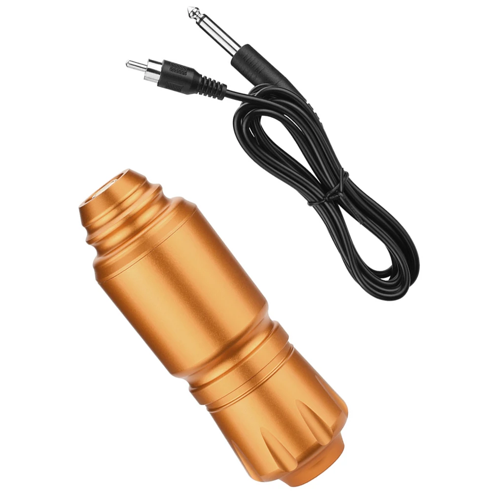 

Portable Rotatable Aluminum Alloy Electric Tattooing Pen DIY Tattoos Pen Machine Tool Long Cable Professional Tattoo Supplies