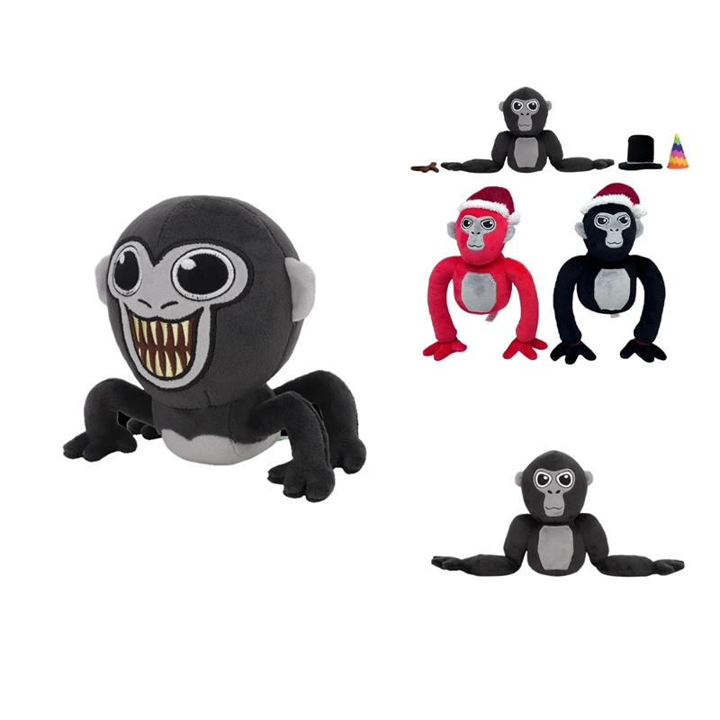 

Лидер продаж, плюшевая игрушка Gorilla Tag Monke, милая мягкая набивная мультяшная Аниме Кукла для украшения дома, кавайная Подушка, новый год