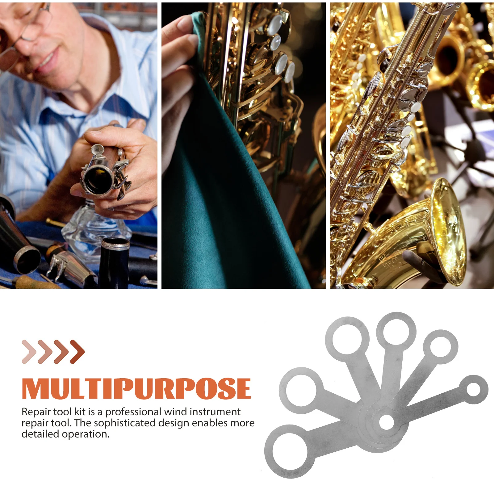 

Saxophone Repair Accessories Wind Instrument Supplies Parts Tools Instruments Musical