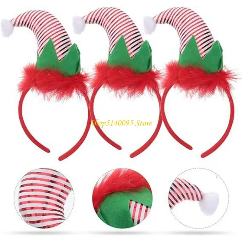 DXAE Headband Party Trang phục Trang phục Santa Hat Headwear ảnh Giáng sinh