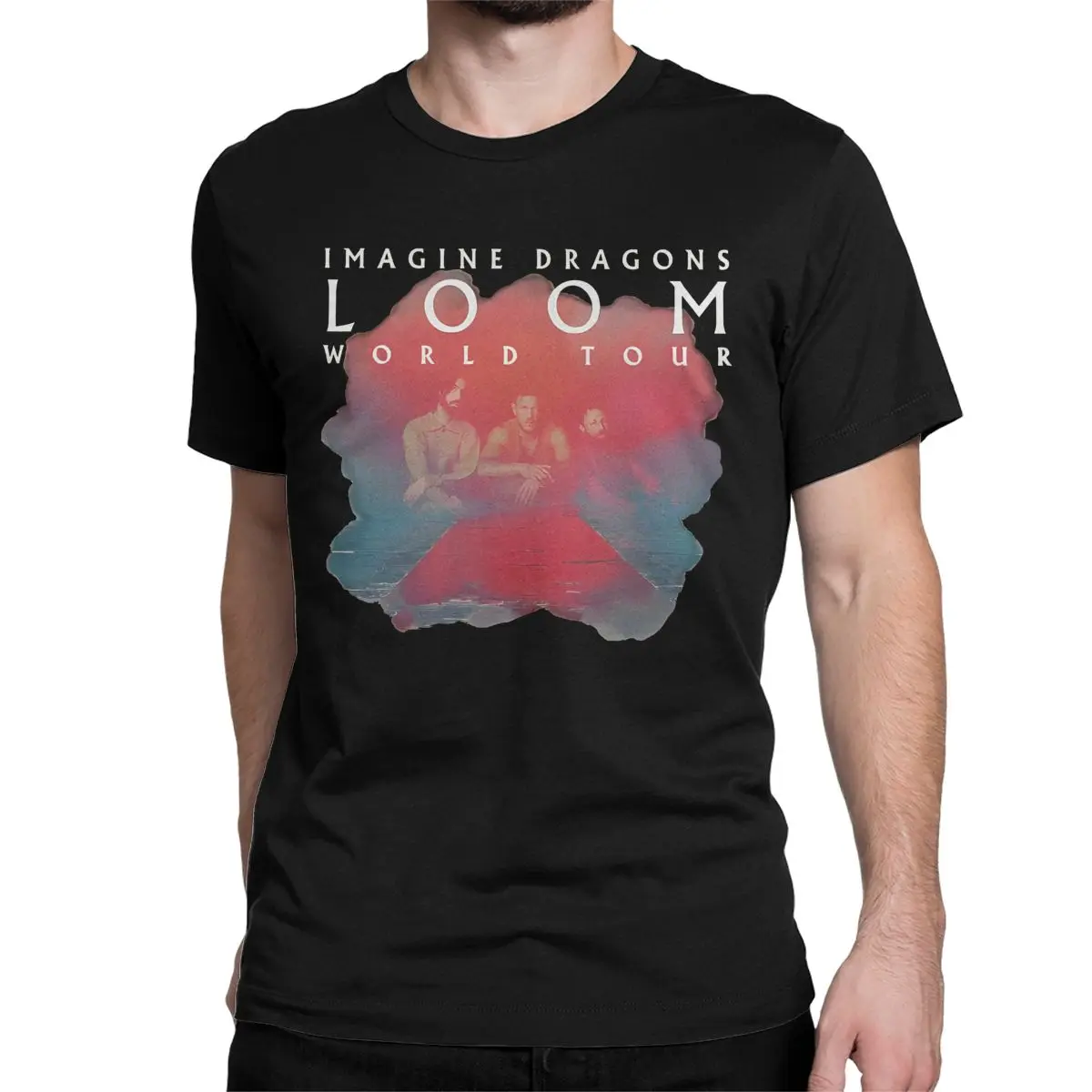 Loom Tour 2024 New Album Men Women's T Shirts Imagine Dragons Band Crazy Tees Short Sleeve T-Shirt Cotton New Arrival Tops