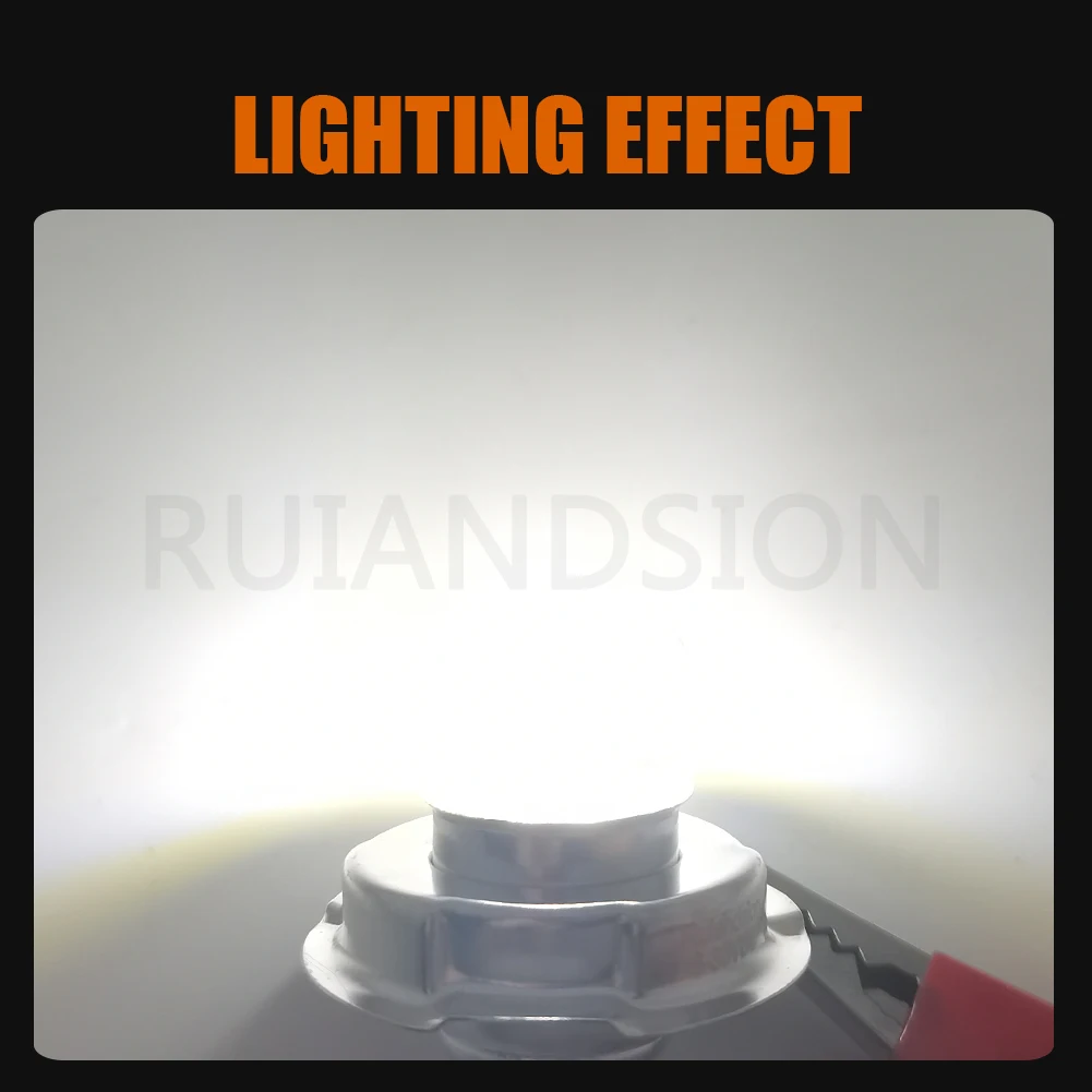 Ruiandsion P26S Motorcycle Headlight Led Blub Motorcycle Light White Wide voltage 6V 12V 24V  White Warm White