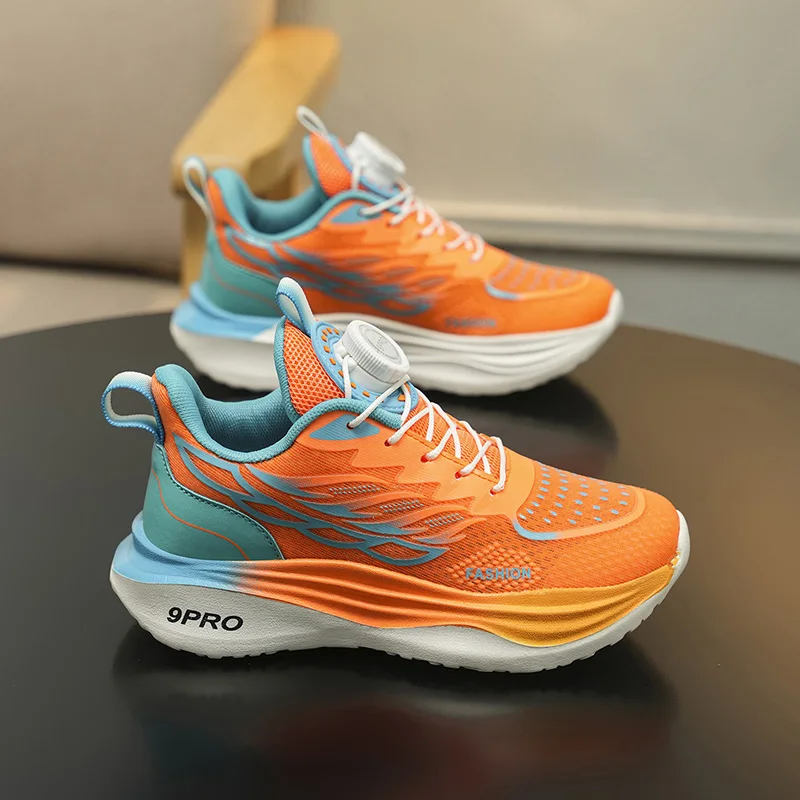 Trendy Colorful Children's Running Sneakers Size 31-40 Comfy Soft Platform Sneakers Kids Non-slip Outdoor Summer Sneakers Child