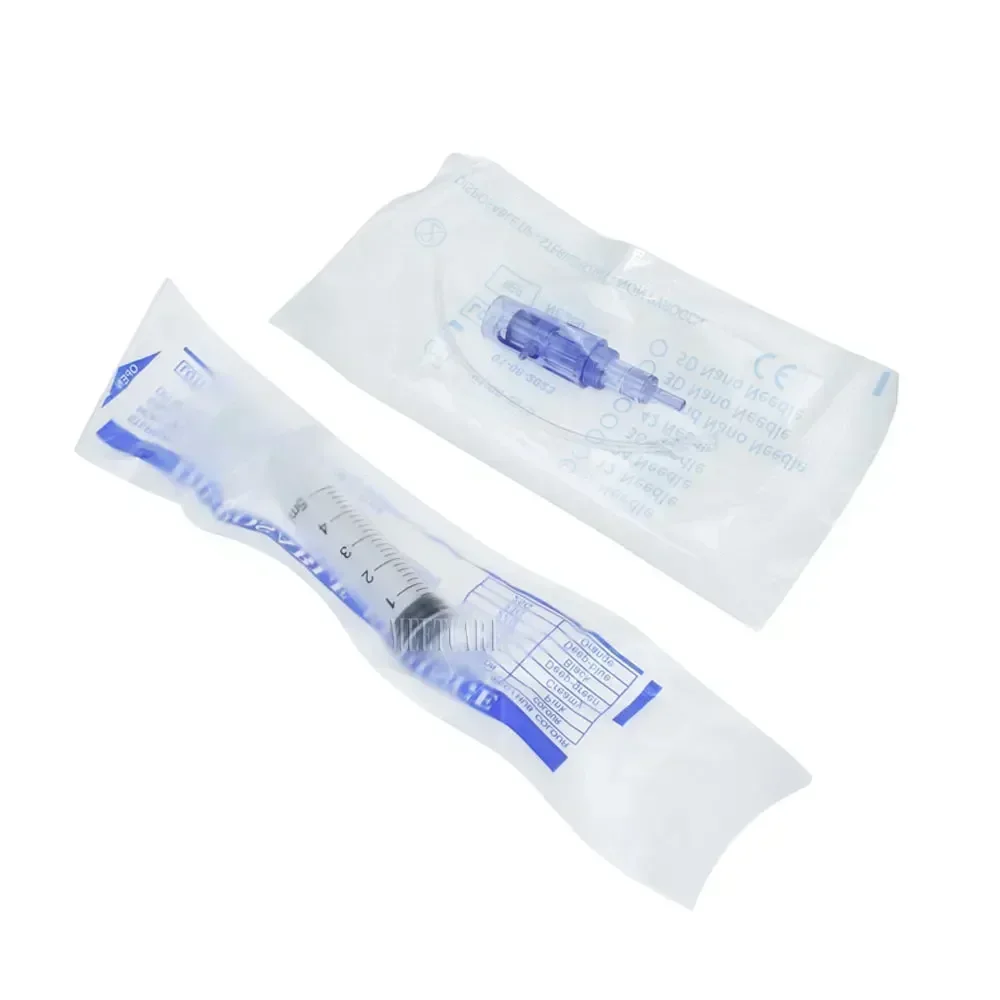 Hydra Meso Pen Kartuschennadel für 9 12 36 42 Runde 3D 5D Mikronadeln mit Spritze Hydrapen Gesichtshydratation Lifting Beauty Tip – Detail 6