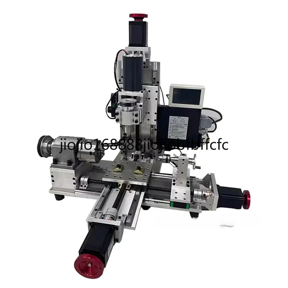 Suitable For  CNC Turn Milling Drill Integrated Numerical Control Turning CNC Milling and Drilling Integrated CNC Lathe With 750