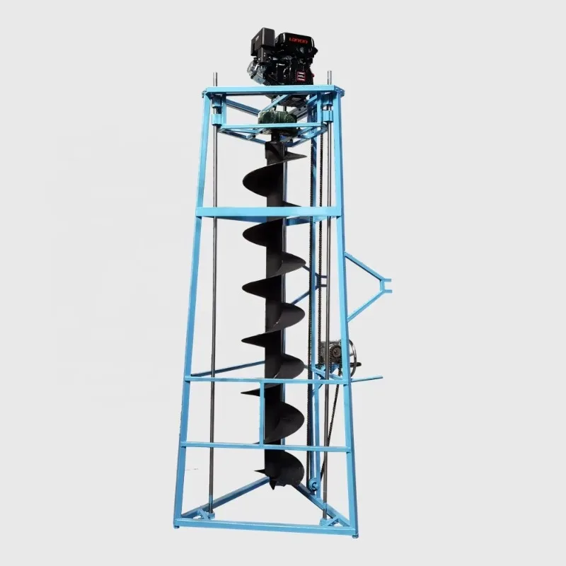 

【Best-selling】 2500mm Depth Soil Earth Auger Torque Earth Drill With Wheels