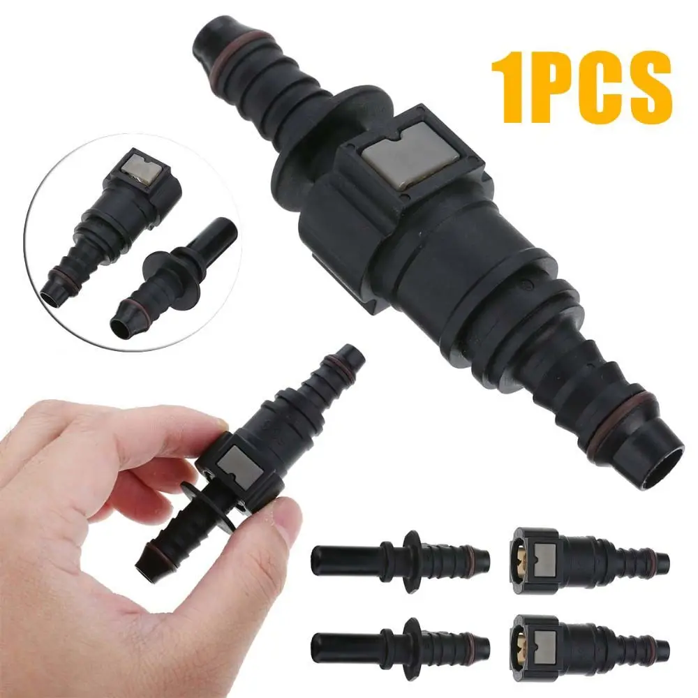 Auto Parts 7.89-ID6 Auto Fuel Line Hose Coupler Quick Release Female Connector Car Fuel Line Connector Straight Connector