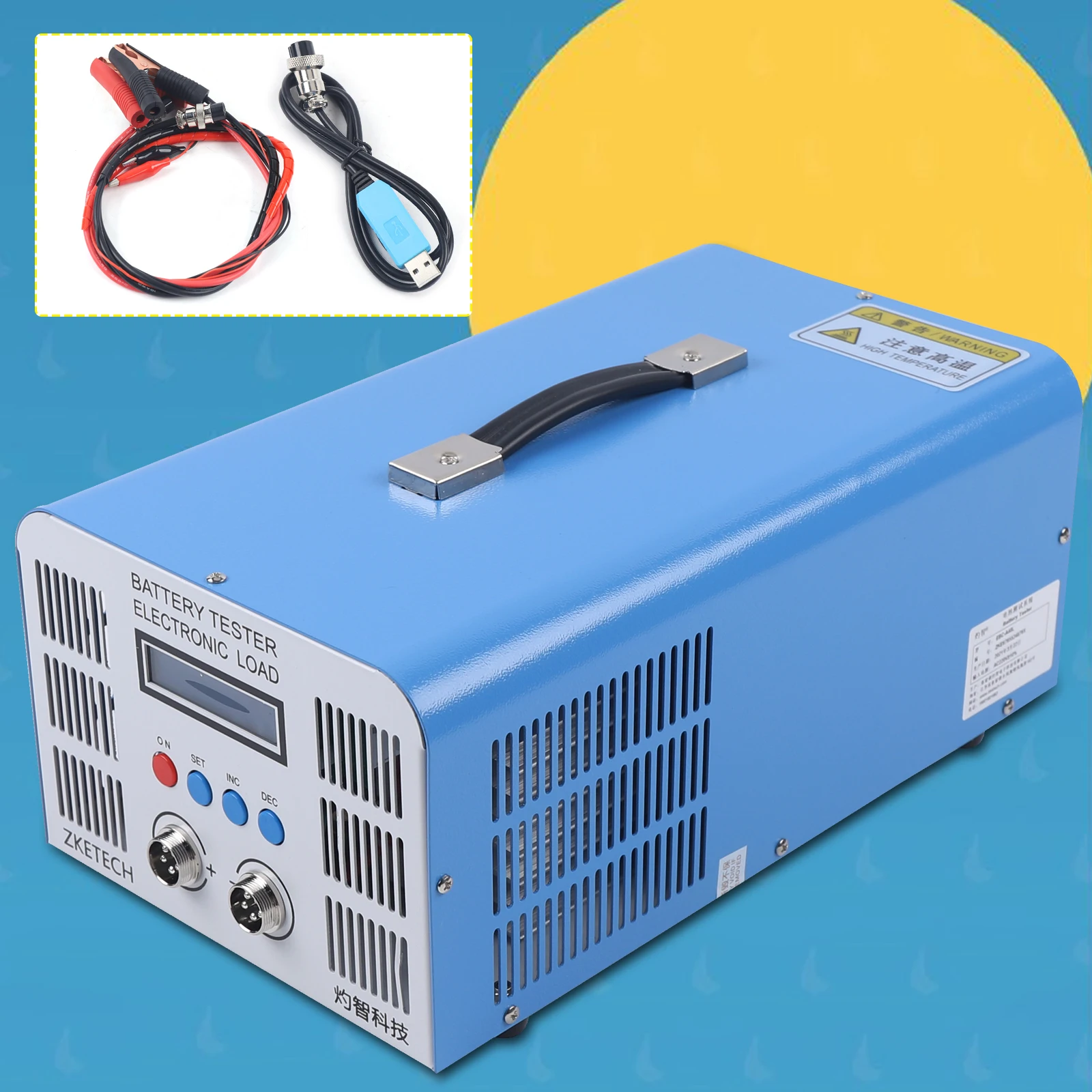 

EBC-A40L Battery Tester – Measure Battery Capacity and Condition with Ease and Accuracy