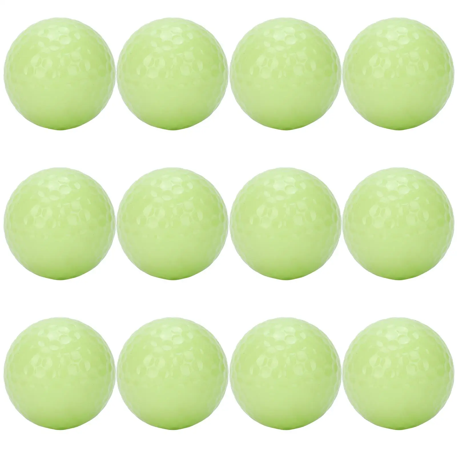 12 szt. Świecące piłki golfowe - na nocne piłki sportowe oświetleniowe o zwiększonej widoczności
