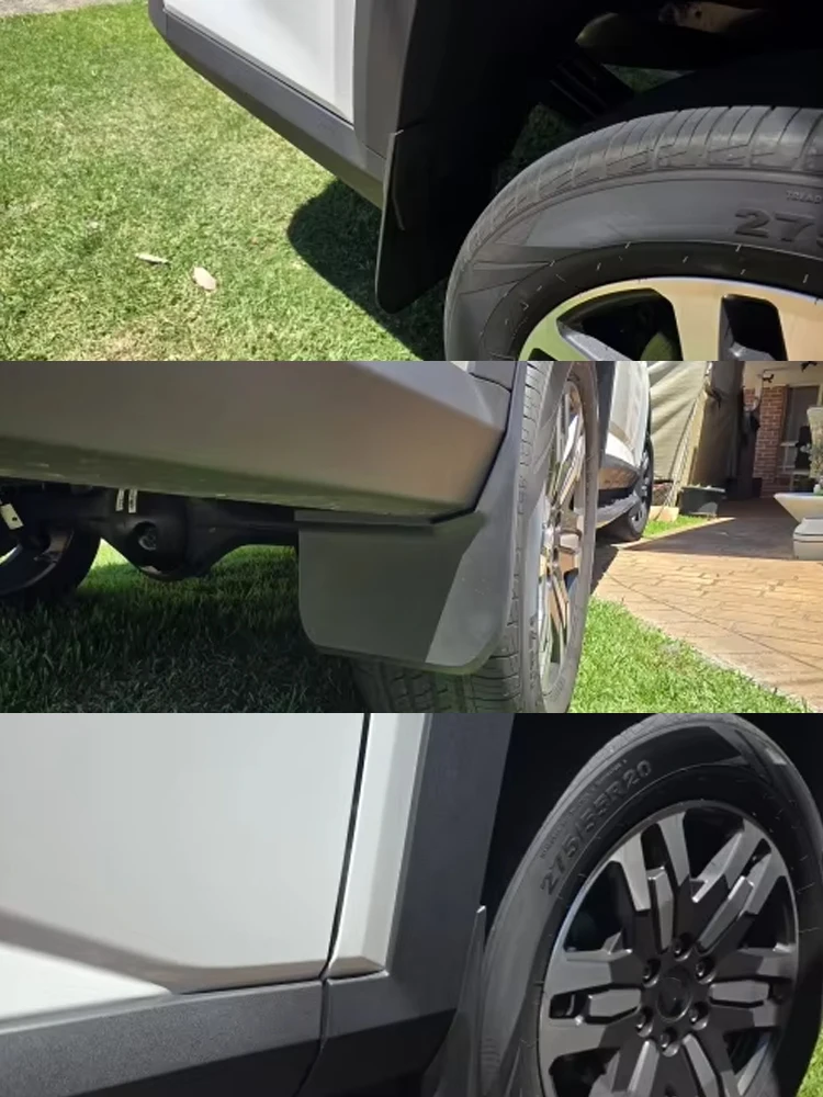 For LDV Maxus eTerron 9 MG U9 2024 2025 2026 4 PCS Mud Flaps Mudflaps Splash Guards Front Rear Fender Mudguards Car Accessories