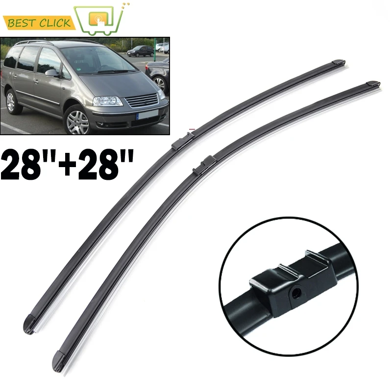 Misima Windshield Windscreen Wiper Blades For VW Sharan Front Window Wiper 2001 2002 2006 2004 2005 2006 2007 2008 2009 2010