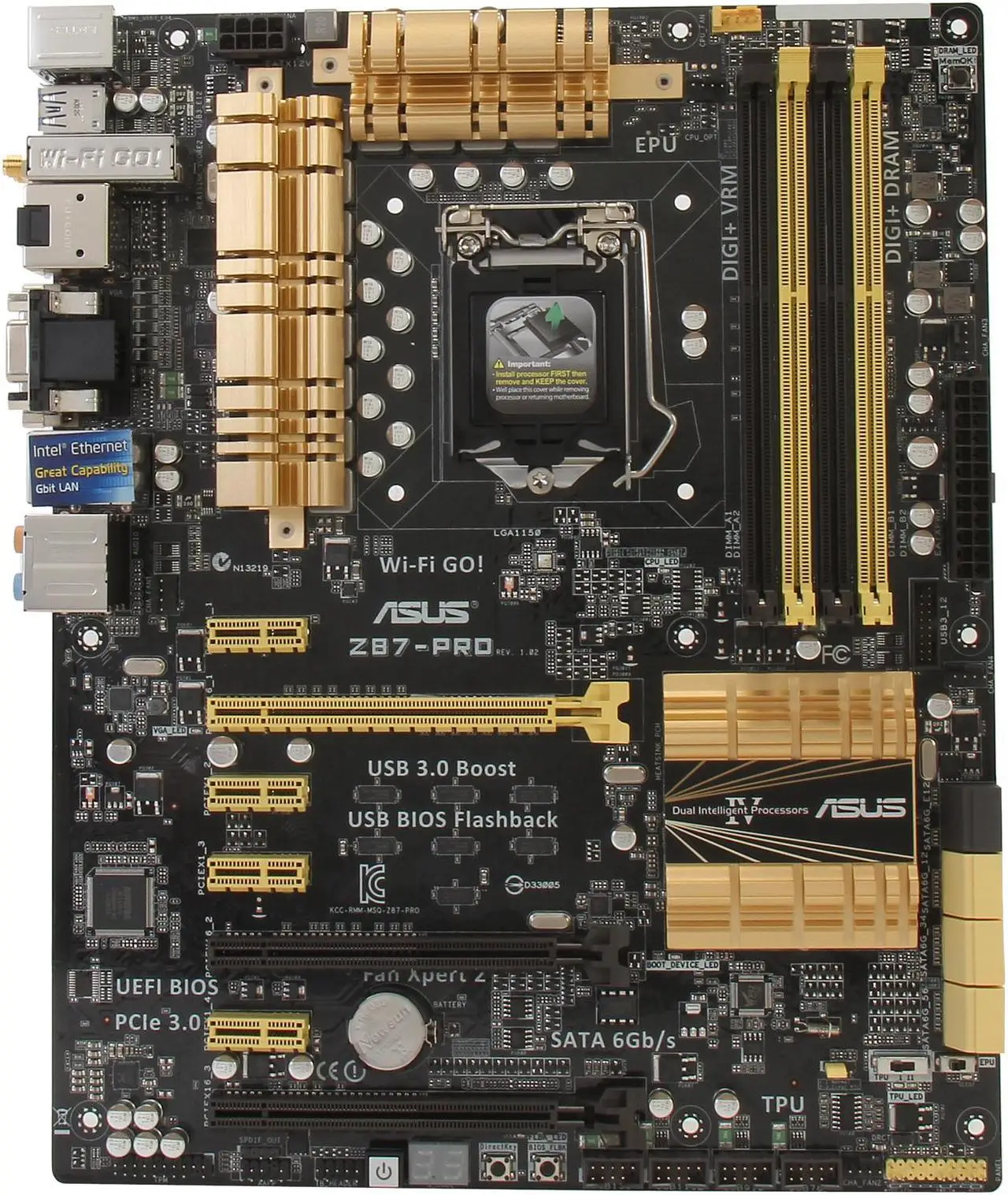 ASUS Z87-PRO Motherboard LGA 1150 Intel Z87 DDR3 32GB support 4130 4170 4360 4460 4590 4770 4790 4670 cpu