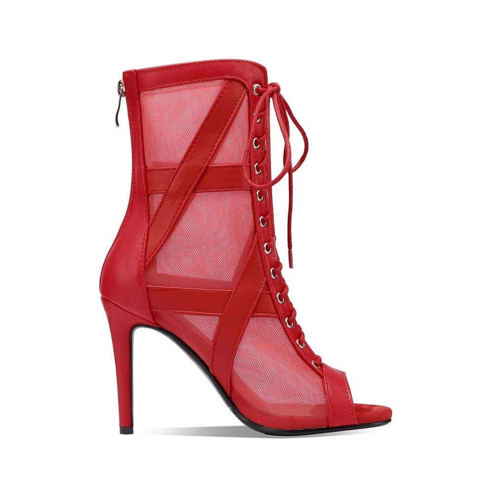 Sapatos de dança latina para mulheres, salto alto, salsa, latino sexy, botas dançantes, 2022