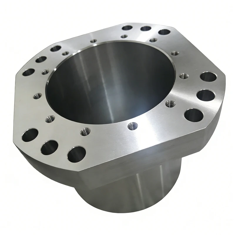 

Custom Aluminum Alloy Special-Shaped Flange Shaft Seat - Five-Axis CNC Precision Machining