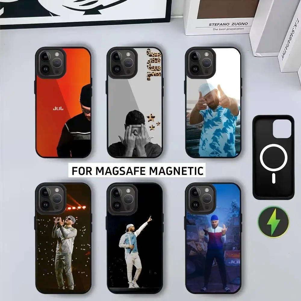 

Rapper J-JuL C'est P-Pas D-Des Lol Phone Case For iPhone17,16,15,14,13,12,11 Plus,Pro Magnetic For Magsafe Wireless Charging