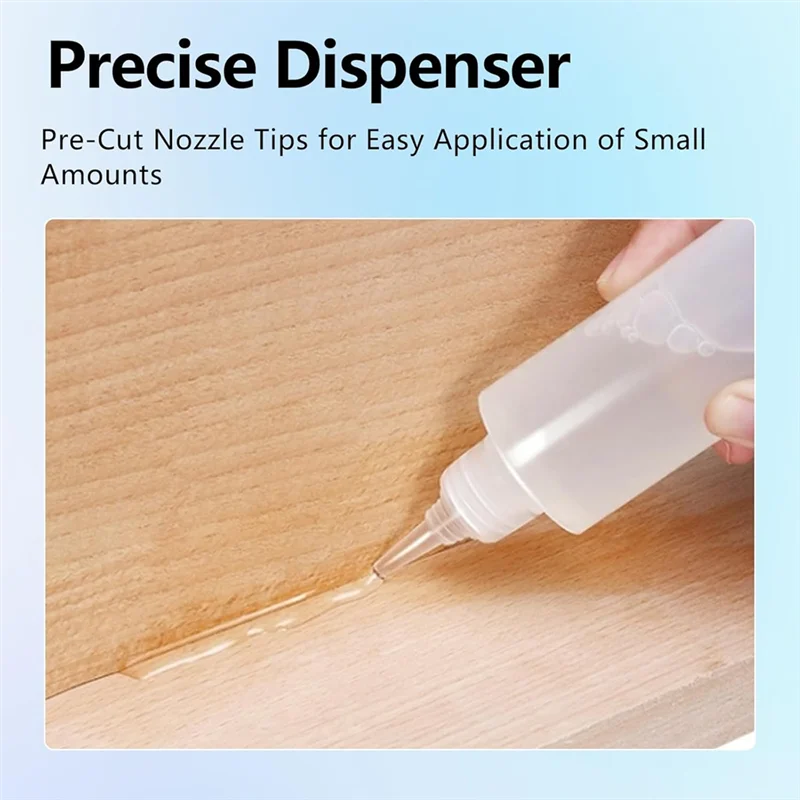 Classic-Applicator Bottle 1Oz/30Ml Needle Tip Squeeze Bottle Precision Applicator Bottle With Funnel For Project DIY