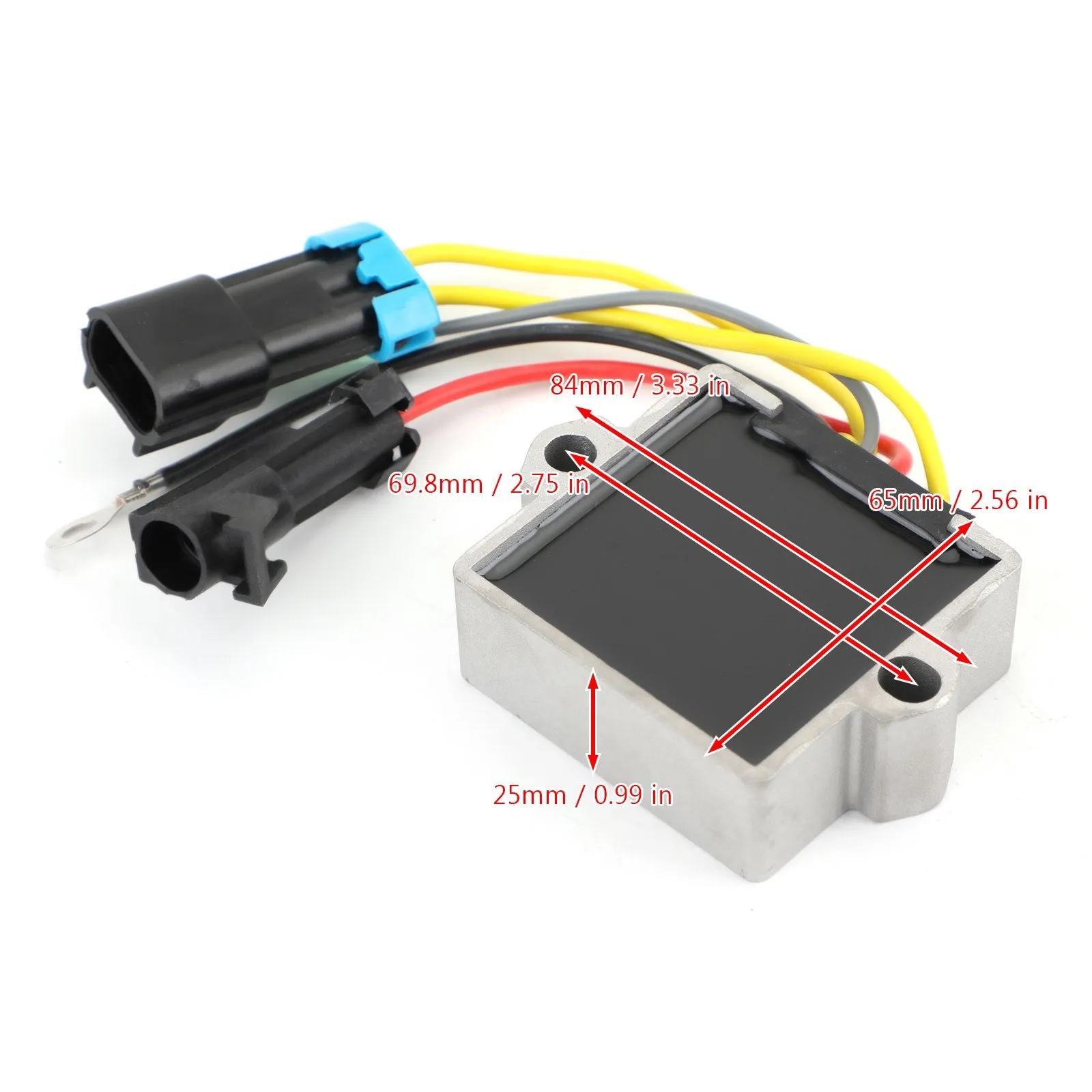 5 Wires Regulator Rectifier For Mercury Mariner F 25-60 hp 4-Stroke Outboards