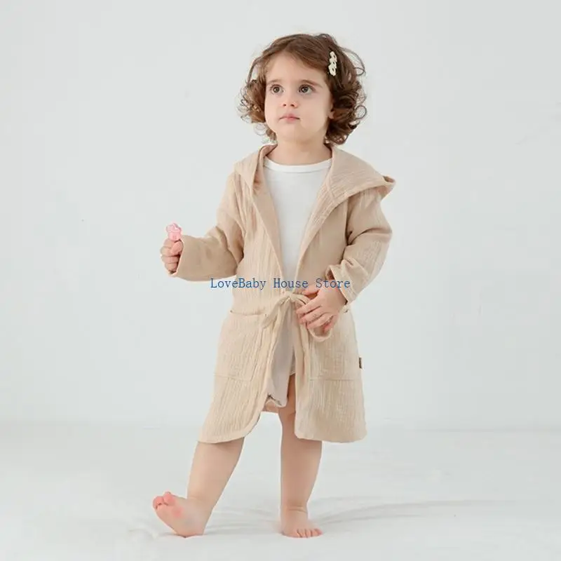 منشفة استحمام من القطن BX0D سريعة الجفاف مع ربطة عنق للاستخدام في المنزل أو السفر #4