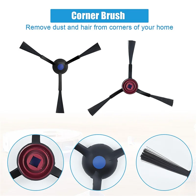 A01M-akcesoria do ECOVACS DEEBOT T30 Omni / T30 PRO Omni odkurzacz robot szczotka boczna filtr Hepa ściereczki do mopa