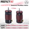 ​ 로켓 RC 4268 4274 센서드 브러시리스 모터 고토크 1/8 트랙사스 Wltoys HSP RC 온로드 오프로드 몬스터 트럭 레이싱 카 1