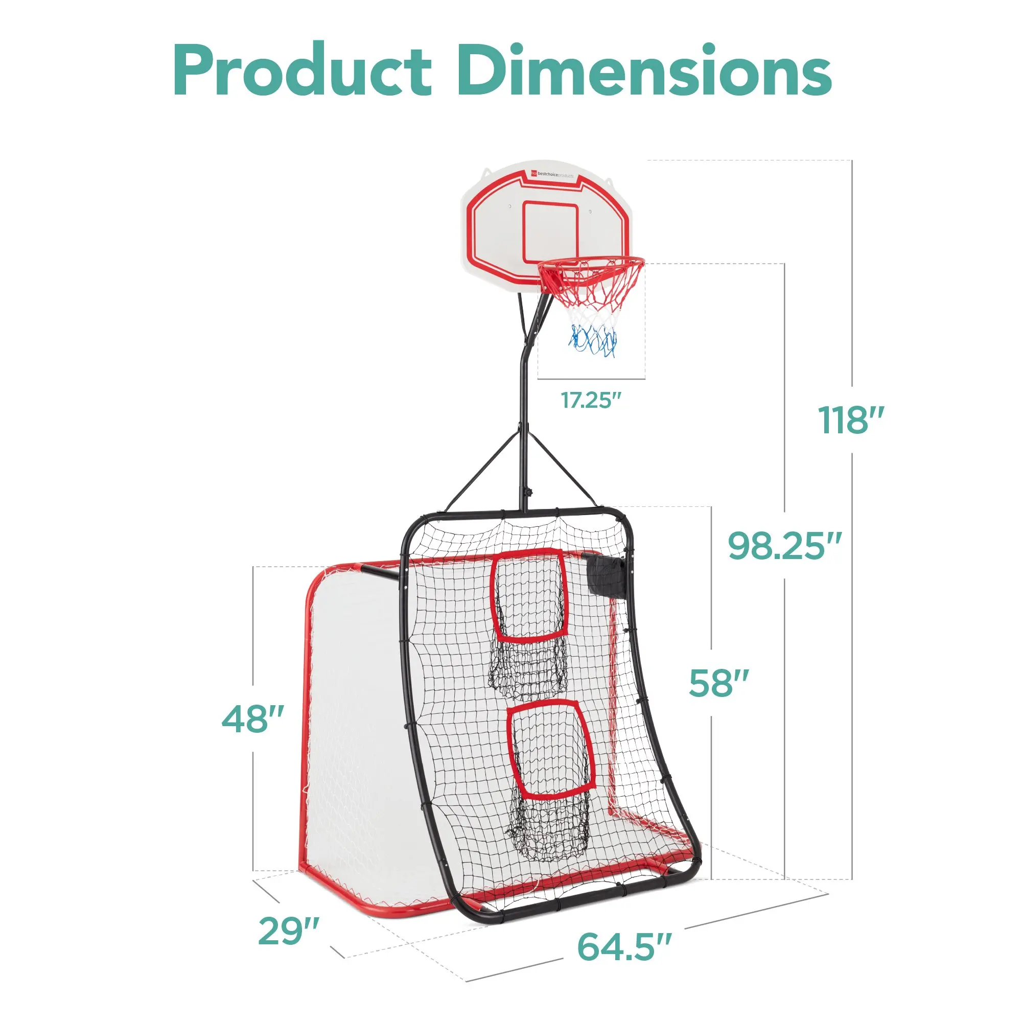Best Choice Ningbo Basketball Training Equipment Hoop Outdoor Basketball Stand with Wheels and Backboard for Kids Youth Adult