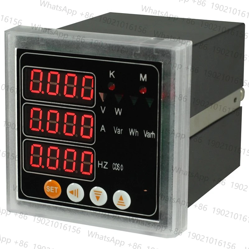 

Single phase LCD digital display multifunctional meter for measuring voltage and current with standard RS485