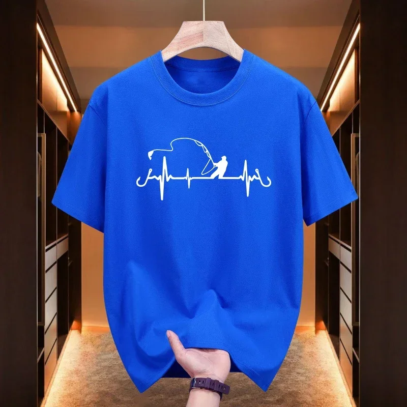 T-shirts décontractés pour hommes, 100% coton de haute qualité, col rond, haut à manches courtes, confortable pour la maison et l'extérieur, doux et Cool, mode urbaine