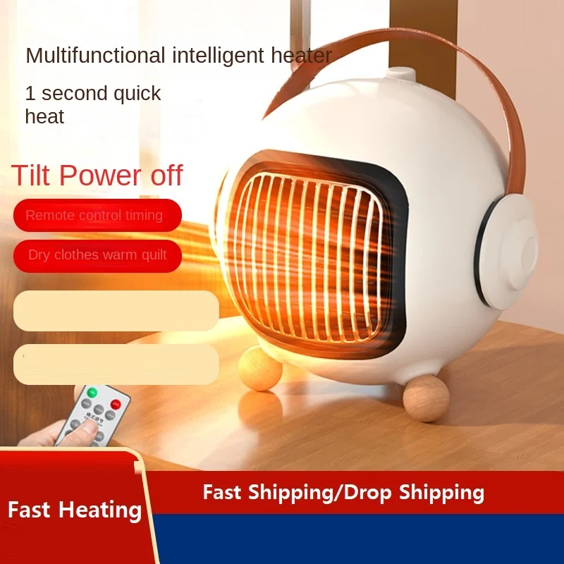 Portable Desktop Electric Heater with Ceramic Heating Element 3 Gear Adjustable