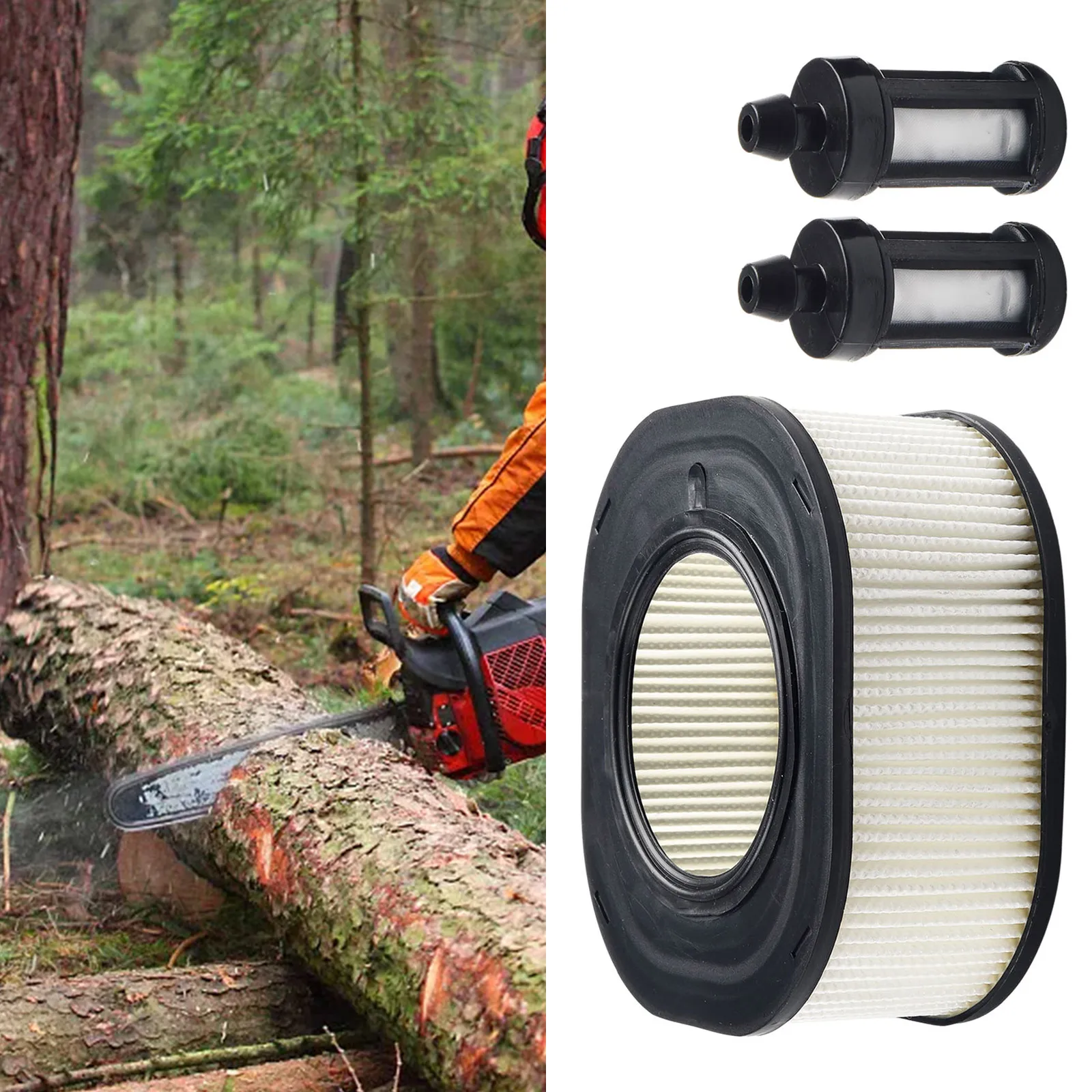 Replace your old air filter with this MS661 MS500I HD Air Filter Maintains Engine Efficiency for Maximum Power