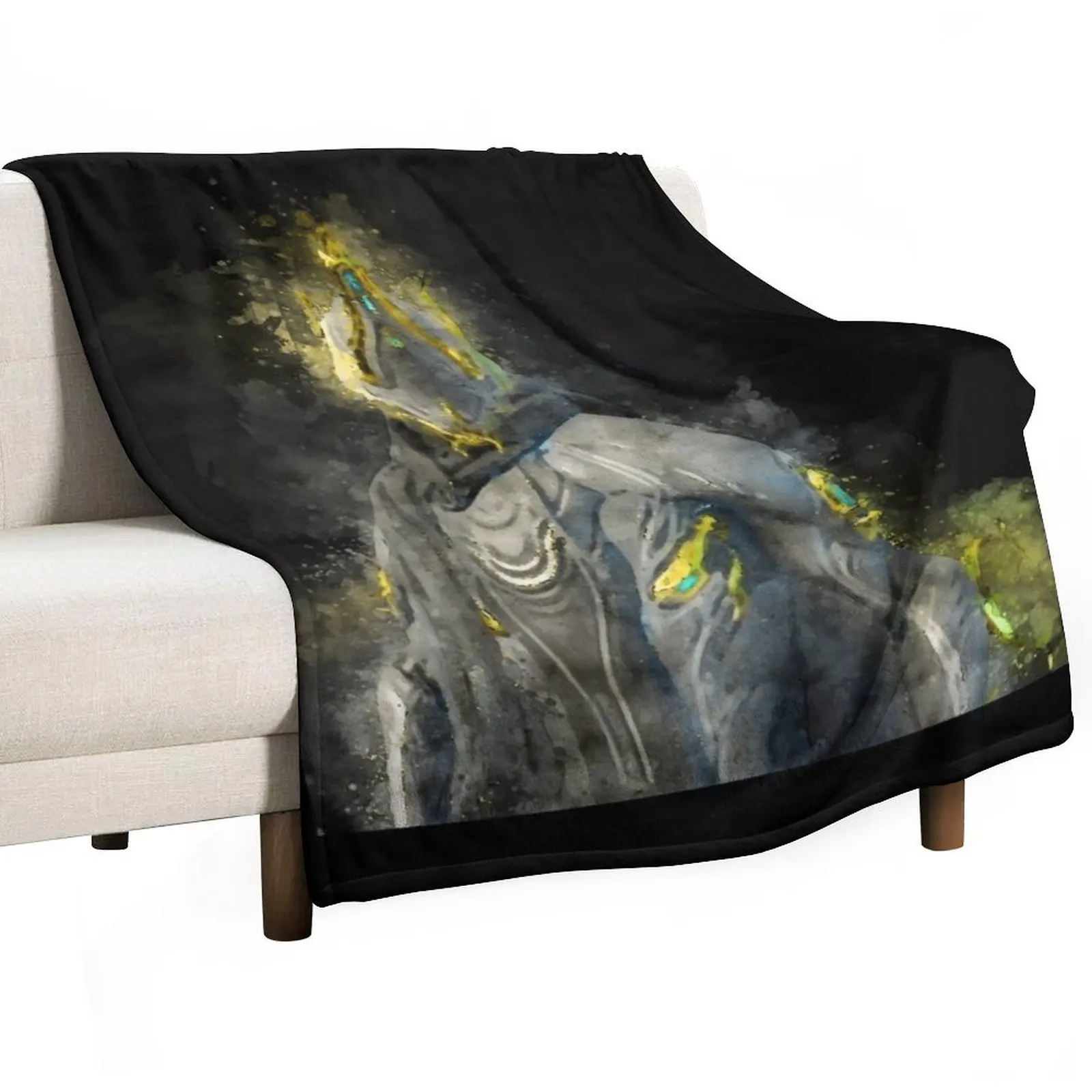 Excalibur Umbra - بطانية رمي بإطار Warframe أريكة سرير أفكار هدايا عيد الحب أنعم بطانيات هدايا عيد الميلاد #3