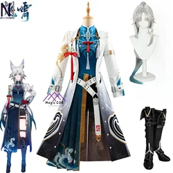 Honkai Star Rail Game Feixiao Hot Cosplay Kostuum Pruik Uniform Hoofddeksels Foto-Ready Handgemaakte Halloween Party Uniform Vrouwen Mannen
