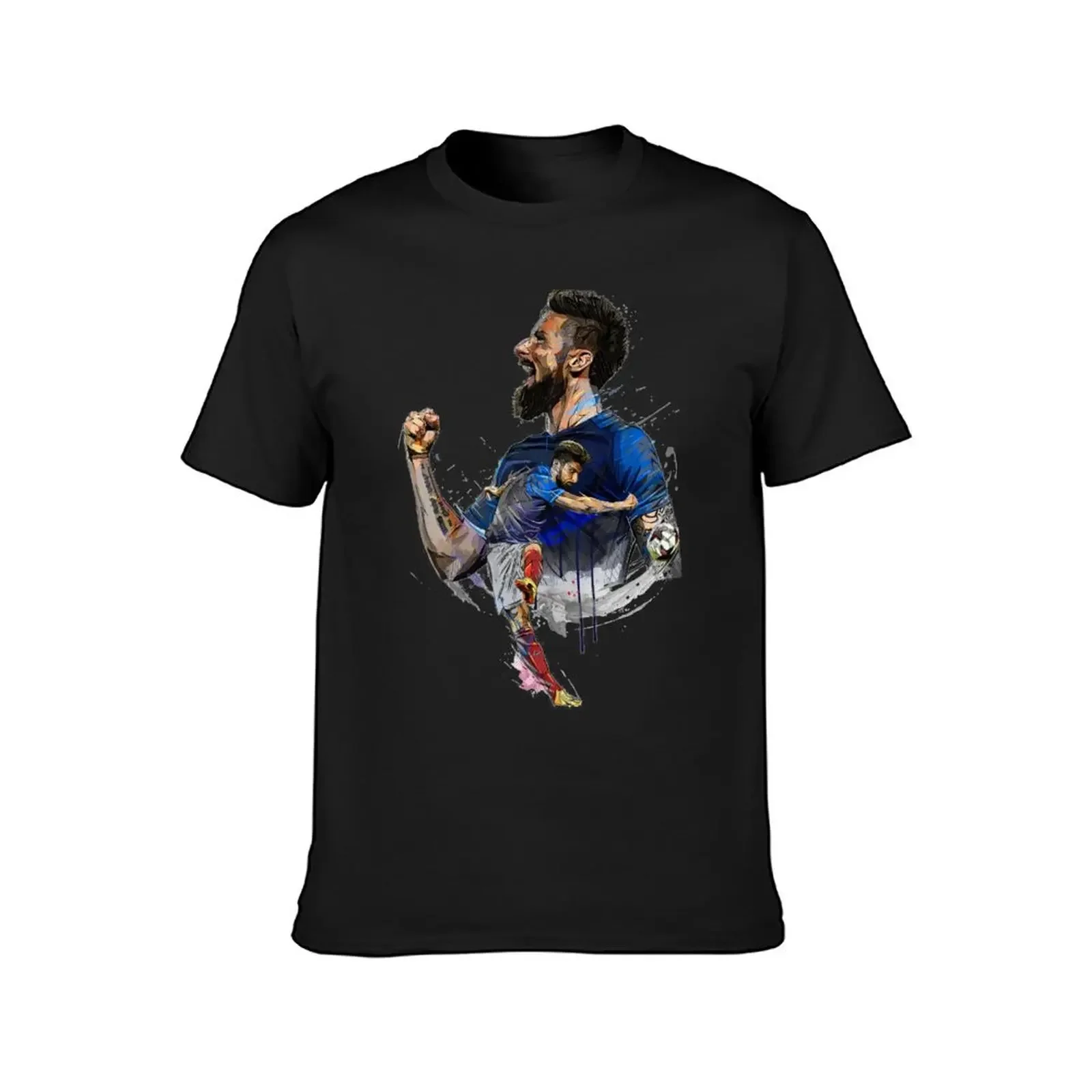 Olivier Giroud - FrenchSoccer team T-Shirt luxury t-shirt kawaii clothes vintage t shirts funny t shirts for men