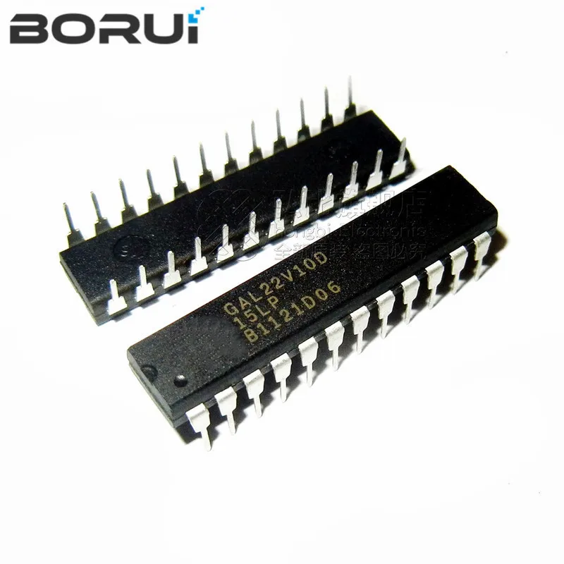 1pcs/lot GAL22V10D-15LP GAL22V10D GAL22V10D-15QP GAL22V10 DIP-24 In Stock IC