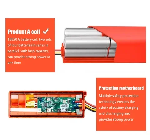 100% originale BRR-2P4S-5200S batteria di ricambio per aspirapolvere robotico per parti Xiaomi Roborock S55 S60 S65 S50 S51 S5 MAX S6