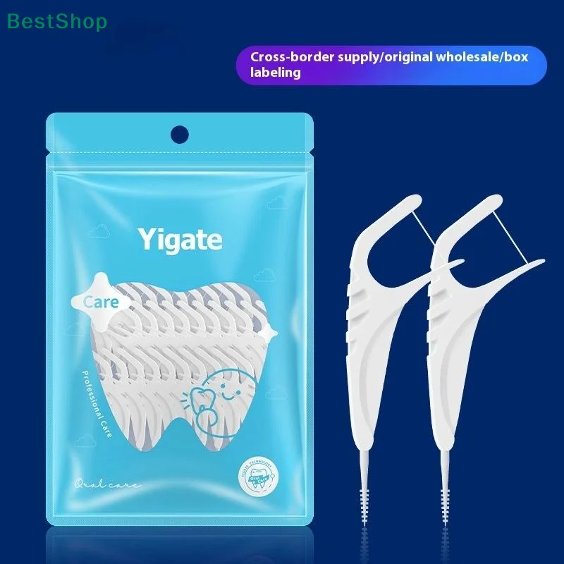 

★★★50Pcs Orthodontic Flossing Sticks Oral Hygiene Care