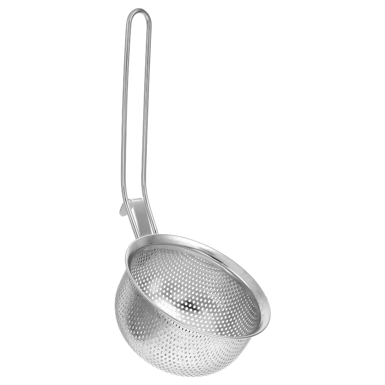 

Stainless Steel Noodle Spoon Strainer Cooking Oil Vegetable Cleaner Bowl Hot Pot Basket Kitchen Filter Tray Colander Pool Cue