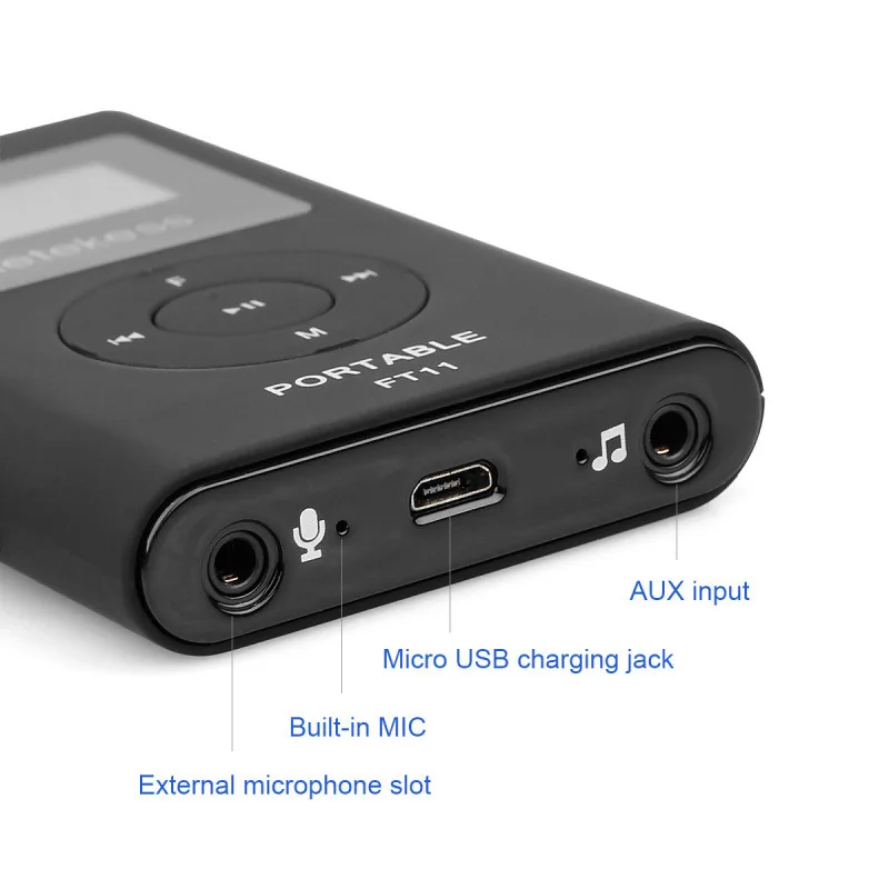 RETEKESS FT11 portable FM broadcast transmitter with 10 PR13FM wireless receivers and narrators view 4