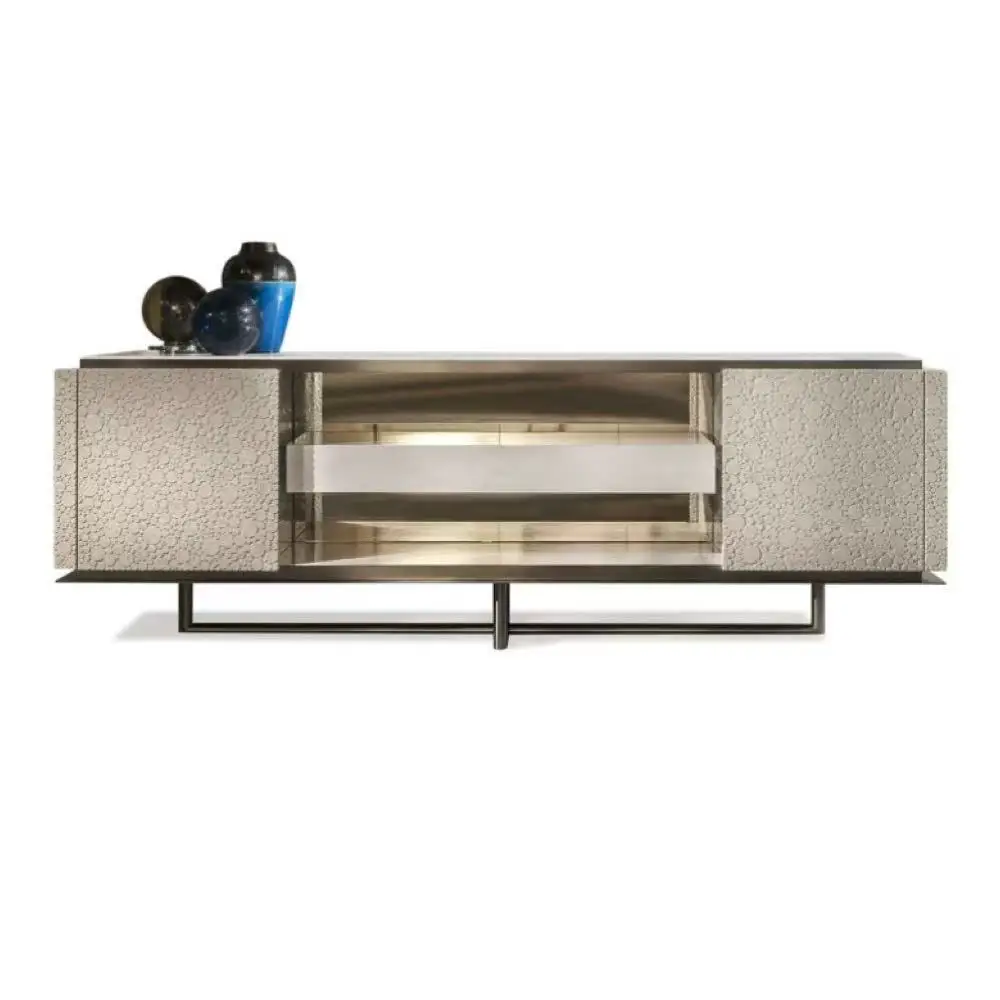 

lModern Italian minimalist dining side, modern, home furniture locker villa.