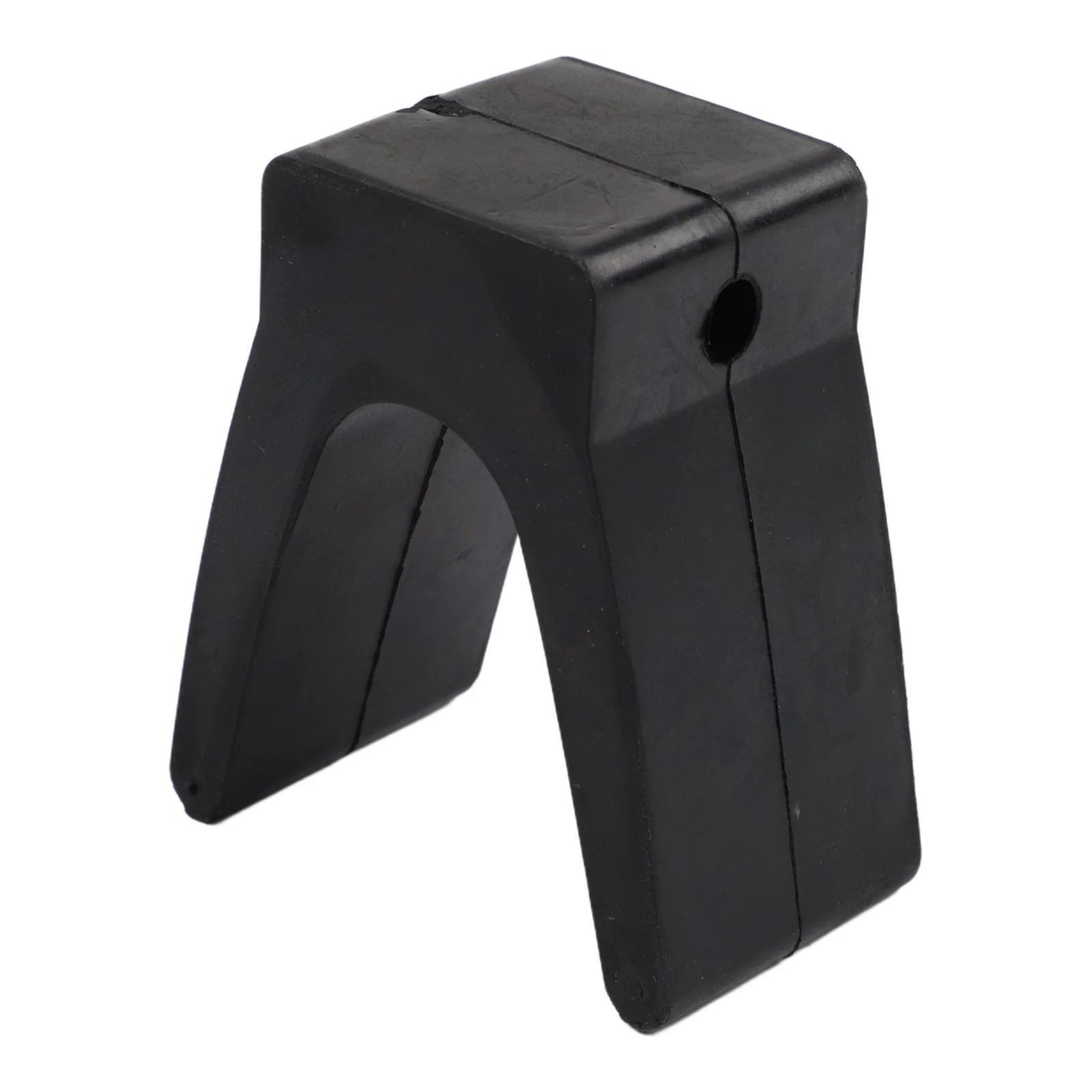 Boat Transport Protection Device Boat Trailer Bow Stop Block Black V-shaped Seat Rubber Resistant Cut Resistant
