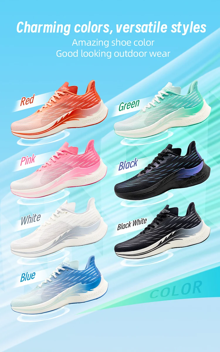 Onemix 2026 Wind Wings Atmungsaktive Speed-Laufschuhe für Herren, Marathon-Sport, Leichte Freizeitschuhe für Damen, Outdoor-Springseilschuhe – Detail 18