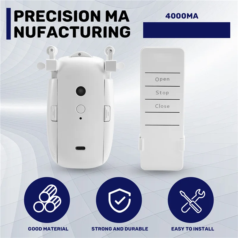 A69Z Tuya Smart Curtains Machine Interruttore apri tenda wireless Robot telecomando per binari a forma di T