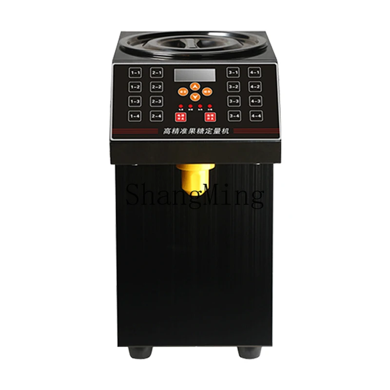 ZYY commercial milk tea shop special 16 grid automatic bar table full set of equipment fructose machine instrument