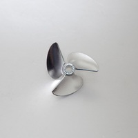 TFL High-precision 3-blade CNC Aluminum Propeller CW/CCW Diameter=34-38mm Pitch=1.4 for RC Model Boat