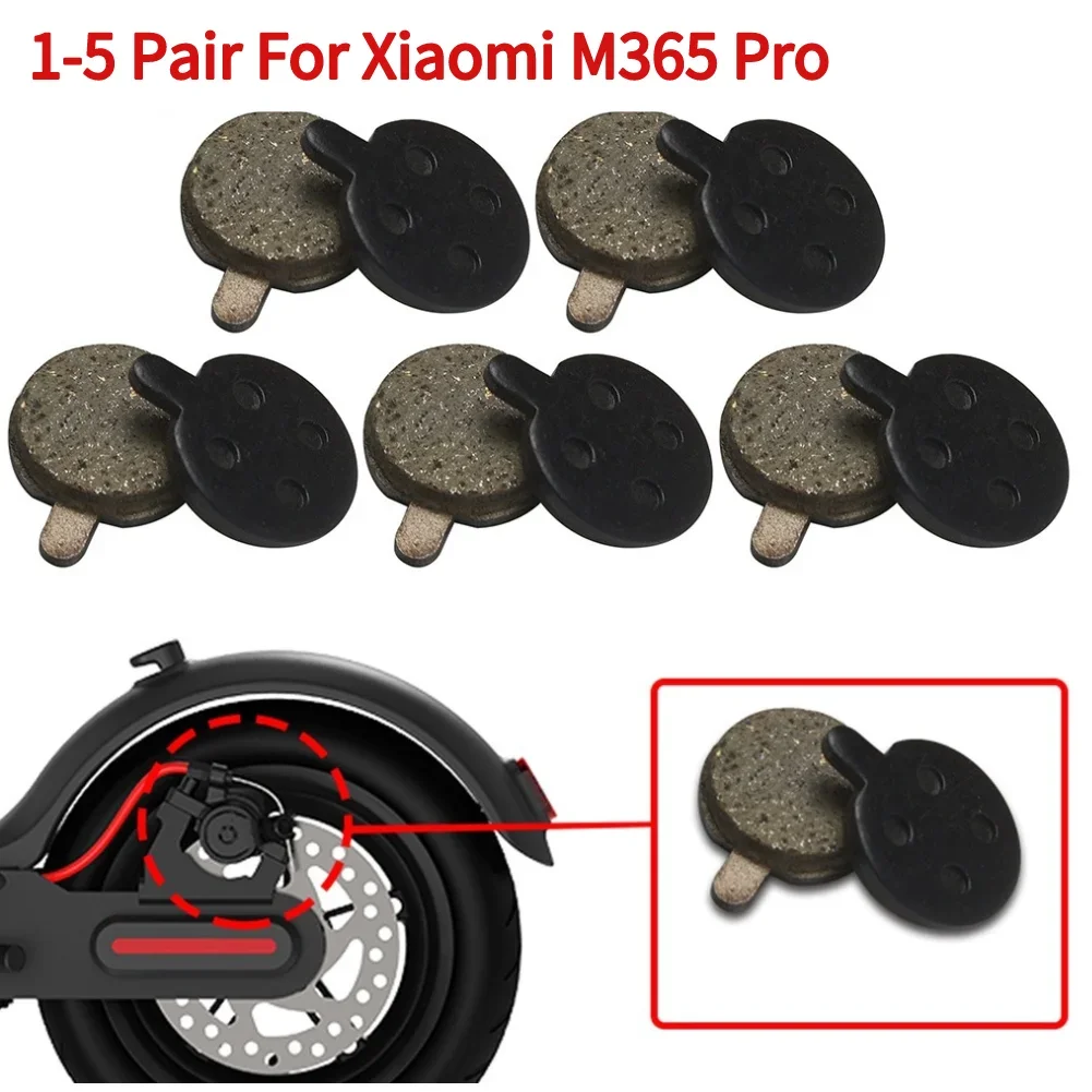 

1/2/3/5 Pair Electric Scooter Metal Disc Brake Pads Replacement Parts Friction Plates for Xiaomi M365 Pro Electric Scooter